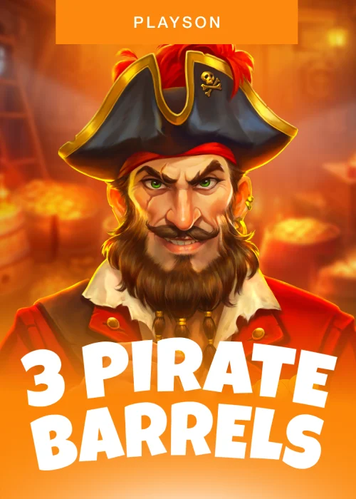 3 Pirate Barrels: Hold and Win