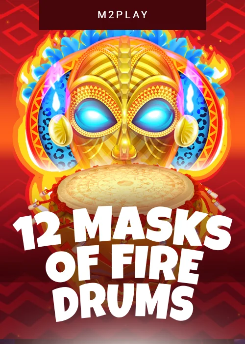 12 Masks of Fire Drums