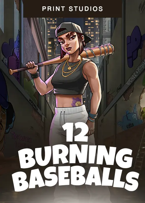 12 Burning Baseballs