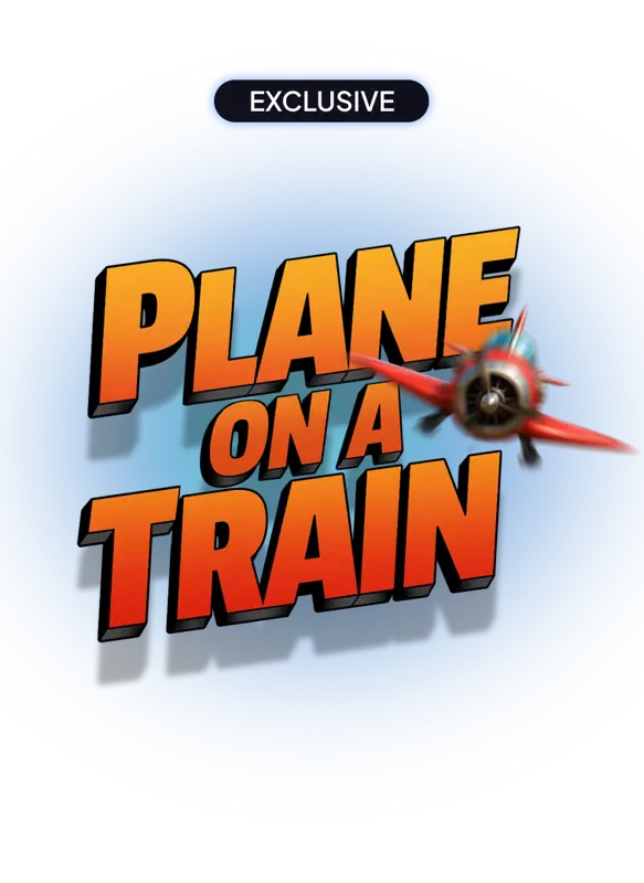 Plane on a Train