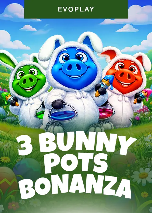 3 Bunny Pots Bonanza